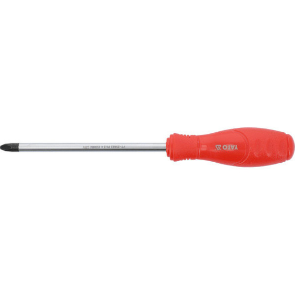 Викрутка з хрещатим шліцом Philips YATO PH3х150 мм YT-25683