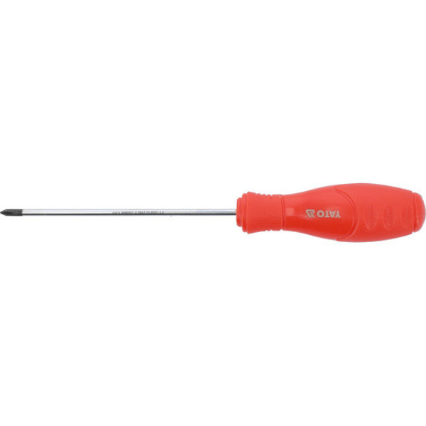 Викрутка з хрещатим шліцом Philips YATO PH0х100 мм YT-25670