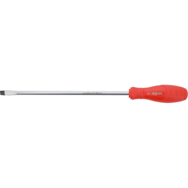 Викрутка з плоским шліцом Slotted YATO SL8х250мм YT-25665