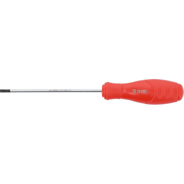 Викрутка з плоским шліцом Slotted YATO SL3х100 мм YT-25650