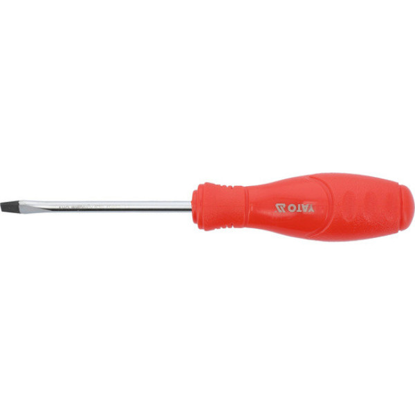 Викрутка з плоским шліцом Slotted YATO SL6х100 мм YT-25657