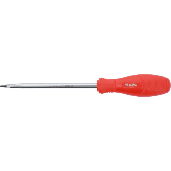 Викрутка з плоским шліцом Slotted YATO SL8х150мм YT-25663