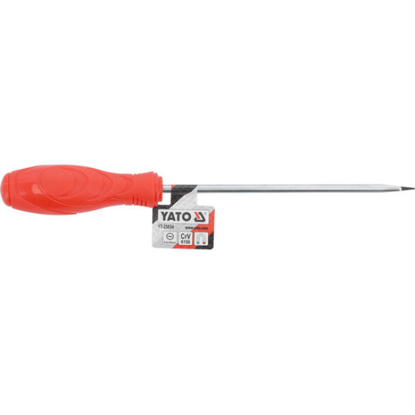 Викрутка з плоским шліцом Slotted YATO SL5х150мм YT-25654