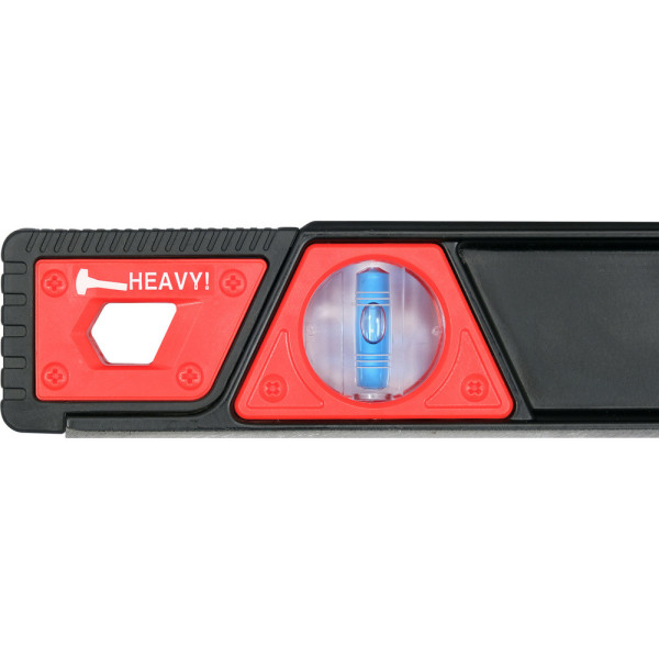 Рівень ударостійкий з магнітами YATO 100 см 3капсули алюмінієвий корпус YT-30313