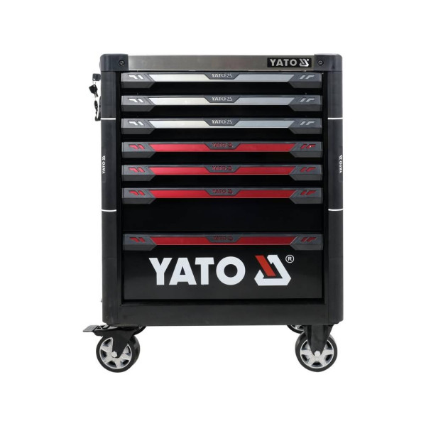 Шкаф-тележка инструментальный YATO 7ящиков 977x725x480мм YT-09032