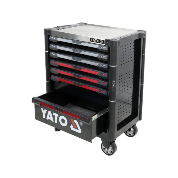 Шкаф-тележка инструментальный YATO 7ящиков 977x725x480мм YT-09032