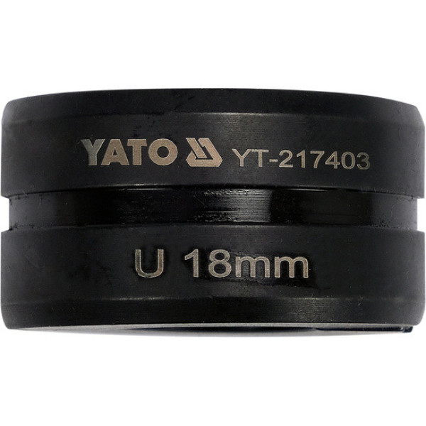 Насадка для прес-клейної YT-21735 YATO тип U 18 мм YT-217403
