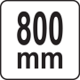 Плиткоріз ручний з 2 напрямними YATO 800 мм 0-45° YT-37000