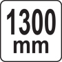 Плиткоріз ручний з напрямною YATO 1300 мм 0-60° YT-37016