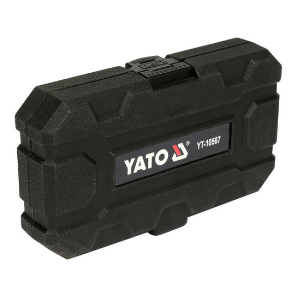 Набір подовжувачів ударних з обмеженням крутного моменту YATO 1/2" 100-150 Нм 200 мм 5 шт. YT-10567