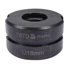 Насадка для прес-клейної YT-21735 YATO тип U 16 мм YT-21740