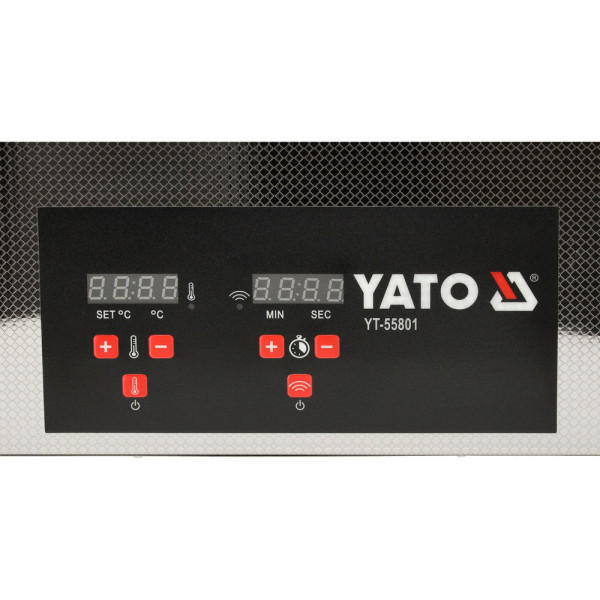 Мийка для майстерні ультразвукова YATO 230 В 480 Вт 22 л 50х33х29см YT-55801