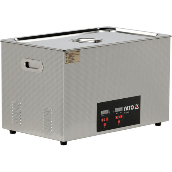 Мойка для мастерской ультразвуковая YATO 230В 600Вт 30л 50х33х33см YT-55803