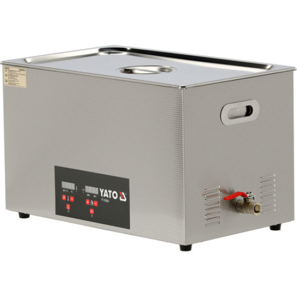 Мойка для мастерской ультразвуковая YATO 230В 600Вт 30л 50х33х33см YT-55803