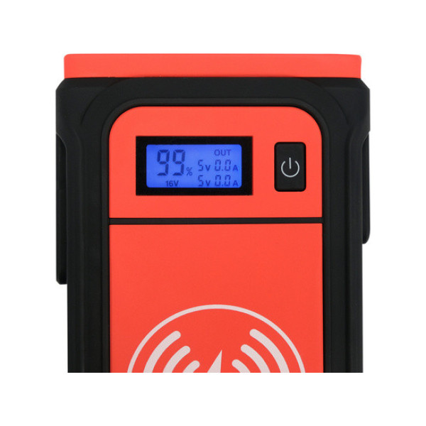 Пускозарядна батарея Li-Ion YATO16 Агод 400/800А USB 9В 2А YT-83085