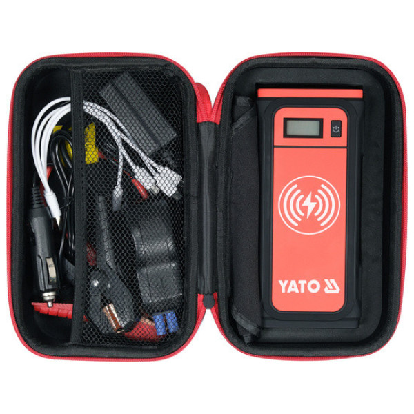 Пускозарядна батарея Li-Ion YATO16 Агод 400/800А USB 9В 2А YT-83085