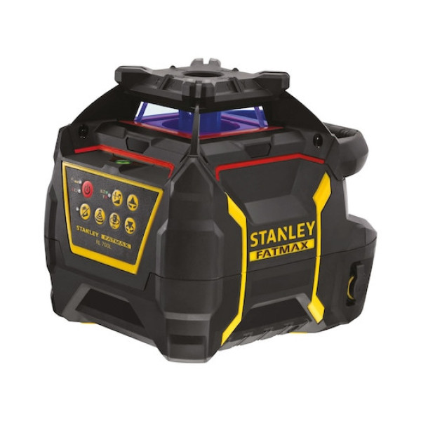 Нівелір лазерний ротаційний червоний STANLEY "FatMax" 360° діапазон 60 м точний.+/- 0.5 мм на 10 м FMHT77447-1