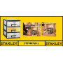 Ящик STANLEY ESSENTIAL розмір S вертикальний 3 висувні секції 21.5х15.1х18.9см STST40710-1