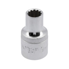 Головка торцевая Spline удлиненная YATO 1/2" 9мм YT-1461