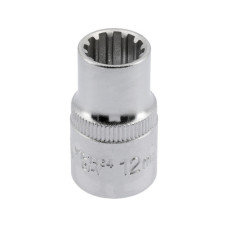 Головка торцевая Spline удлиненная YATO 1/2" 12мм YT-1464