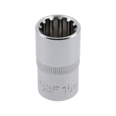 Головка торцевая Spline удлиненная YATO 1/2" 15мм YT-1467