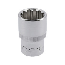 Головка торцевая Spline удлиненная YATO 1/2" 18мм YT-1470