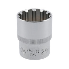 Головка торцевая Spline удлиненная YATO 1/2" 24мм YT-1476