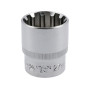 Головка торцевая Spline удлиненная YATO 1/2" 27мм YT-1478
