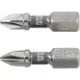 Насадка отверточная  PH1х25мм шпиндель HEX 1/4" никелированная YATO 2шт. YT-78000