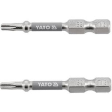 Насадка викруткова "TORX" T15х50мм шпиндель HEX 1/4" нікельована YATO 2 шт. YT-78032