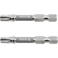 Насадка отверточная "TORX" T30х50мм шпиндель HEX 1/4" никелированная YATO 2шт. YT-78035