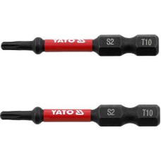 Насадка отверточная ударная "TORX" T10х50мм шпиндель HEX 1/4" YATO 2шт. YT-78051
