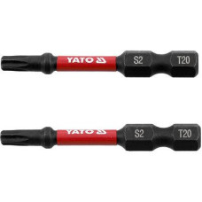 Насадка отверточная ударная "TORX" T20х50мм шпиндель HEX 1/4" YATO 2шт. YT-78053