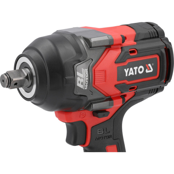Гайковерт ударний акумуляторний YATO 18 В Li-Ion 4 А·год 1/2" 1200 Нм YT-828071