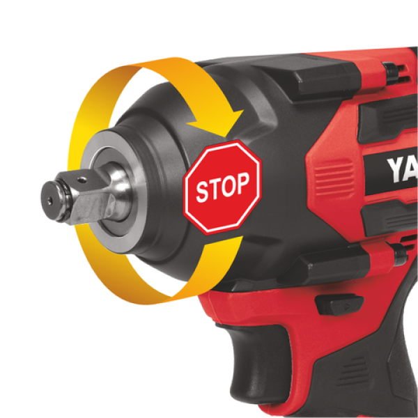 Гайковерт ударний акумуляторний YATO 18 В Li-Ion 4 А·год 1/2" 1200 Нм YT-828071