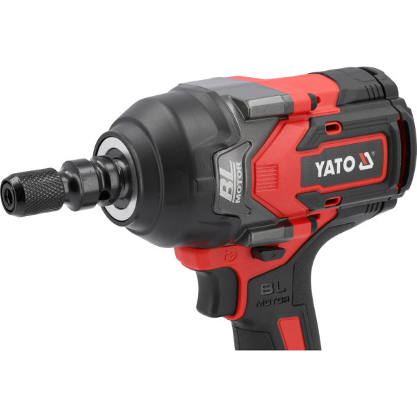 Гайковерт ударний акумуляторний YATO 18В Li-Ion 1/2" 1200 Нм (без акумулятора) YT-828072