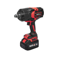 Гайковерт ударний акумуляторний YATO 18 В Li-Ion 6 А·год 3/4" 2400 Нм YT-828073