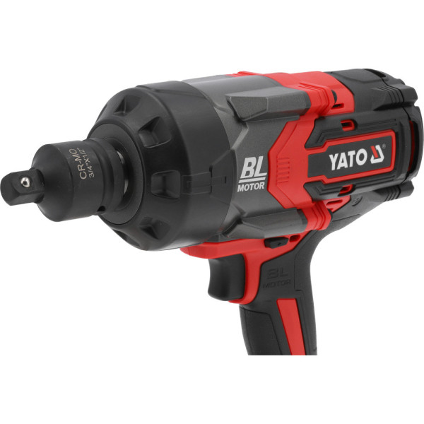 Гайковерт ударний акумуляторний YATO 18В Li-Ion 3/4" 2400 Нм (без акумулятора) YT-828074