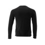Футболка з довгим рукавом чорна серії LONGSLEEVE YATO 100% бавовна розмір S — 3XL YT-78830