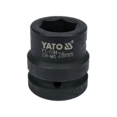 Головка торцевая ударная 1" 6-гранная YATO 28х59мм YT-1184