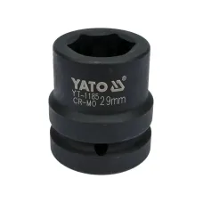 Головка торцевая ударная 1" 6-гранная YATO 29х60мм YT-1185
