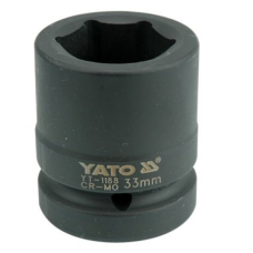 Головка торцевая ударная 1" 6-гранная YATO  33х61мм YT-1188