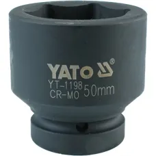 Головка торцевая ударная YATO 6-гранная 1"  50мм х 73мм YT-1198