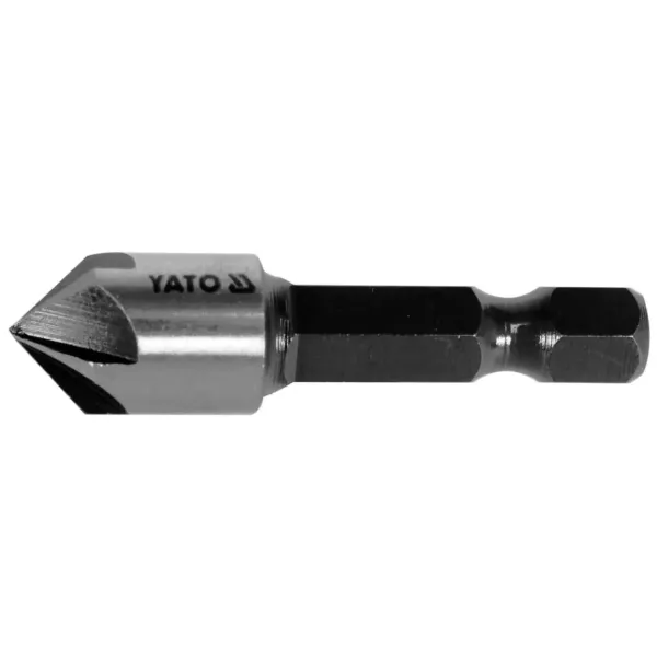 Свердло конуснезенкер для металу 10.4х40мм хвостовик HEX 1/4" YATO YT-44723