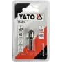 Свердло конуснезенкер для металу 12.4х40мм хвостовик HEX 1/4" YATO YT-44724