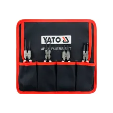 Набір щипців SEGERA для стопорних кілець YATO YT-39615 180 мм у чохлі 4 шт. YT-39615