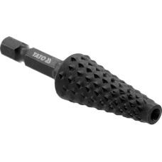 Фреза рашпильна конусна по дереву YATO HEX 1/4" Ø15х65мм YT-61740
