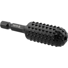 Фреза рашпильна циліндрична по дереву YATO HEX 1/4" Ø16х65мм YT-61741