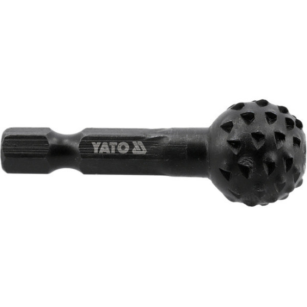 Фреза рашпильна кругла по дереву YATO HEX 1/4" Ø16х45мм YT-61742