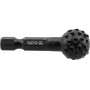Фреза рашпильна кругла по дереву YATO HEX 1/4" Ø16х45мм YT-61742